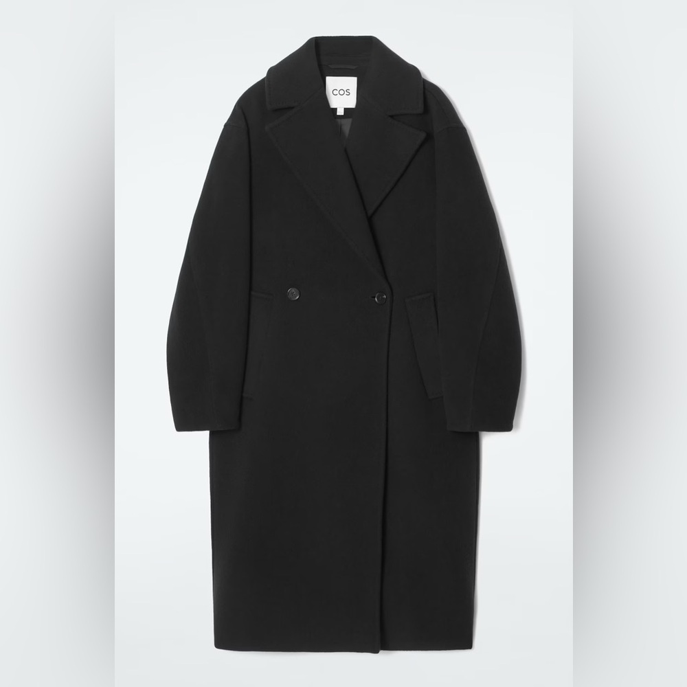 COS oversized double-breasted wool coat
